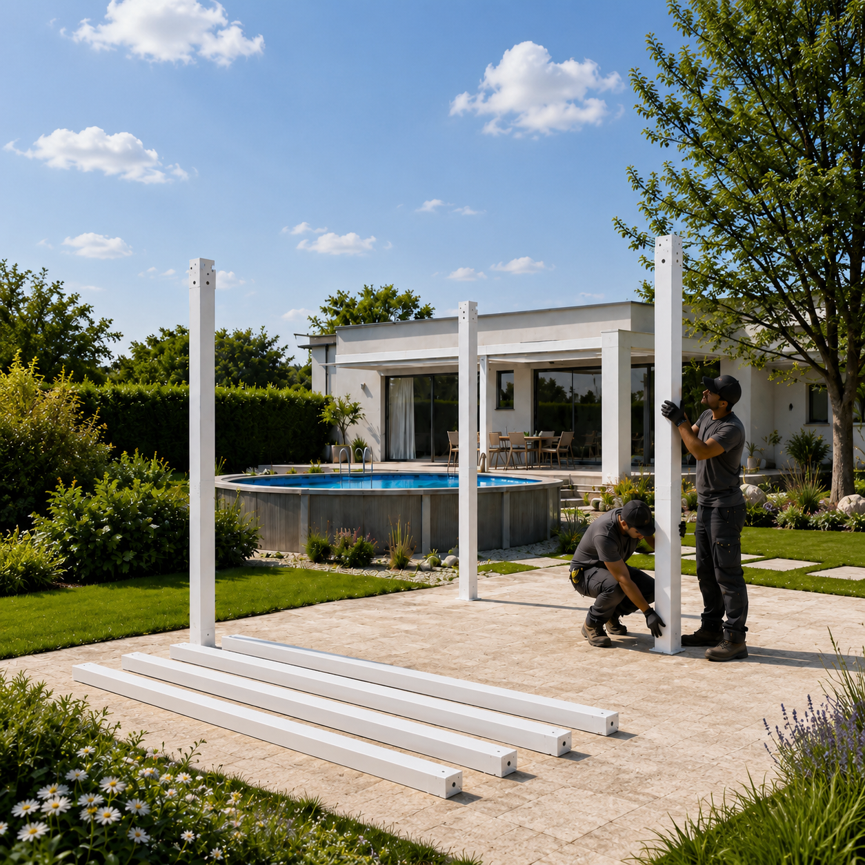 How to Build a Wooden Pergola with Metal Connectors: Step-by-Step Guide
