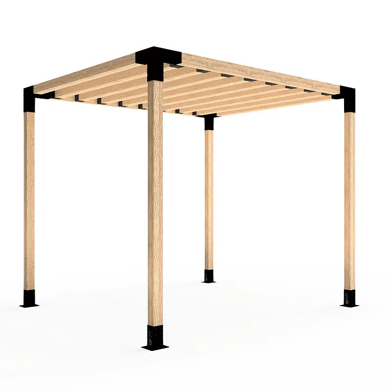 Σετ 2 Συνδετήρων (Πλάκες) για Εγκάρσιες Δοκούς 10×10 cm – Πάνω και Πλάγια