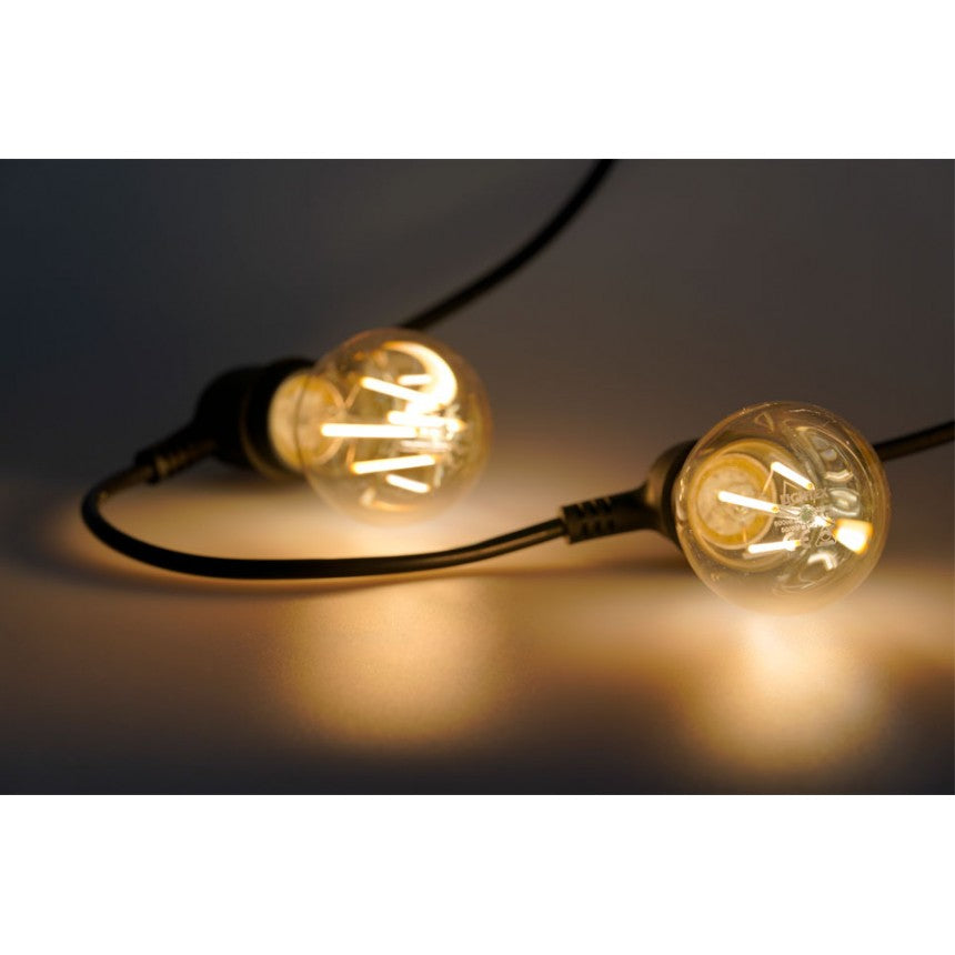 Γιρλάντα Lightex 15×E27, 5 m, IP44